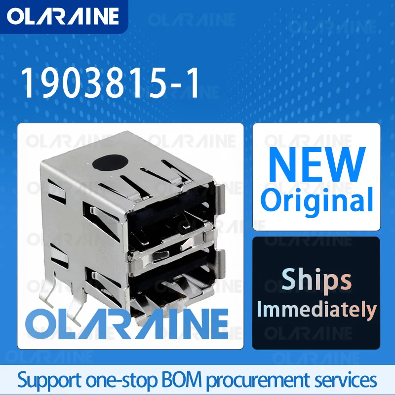 

20/50/100Pcs 1903815-1 100% brand new and original IC chip USB connector 8 Contact