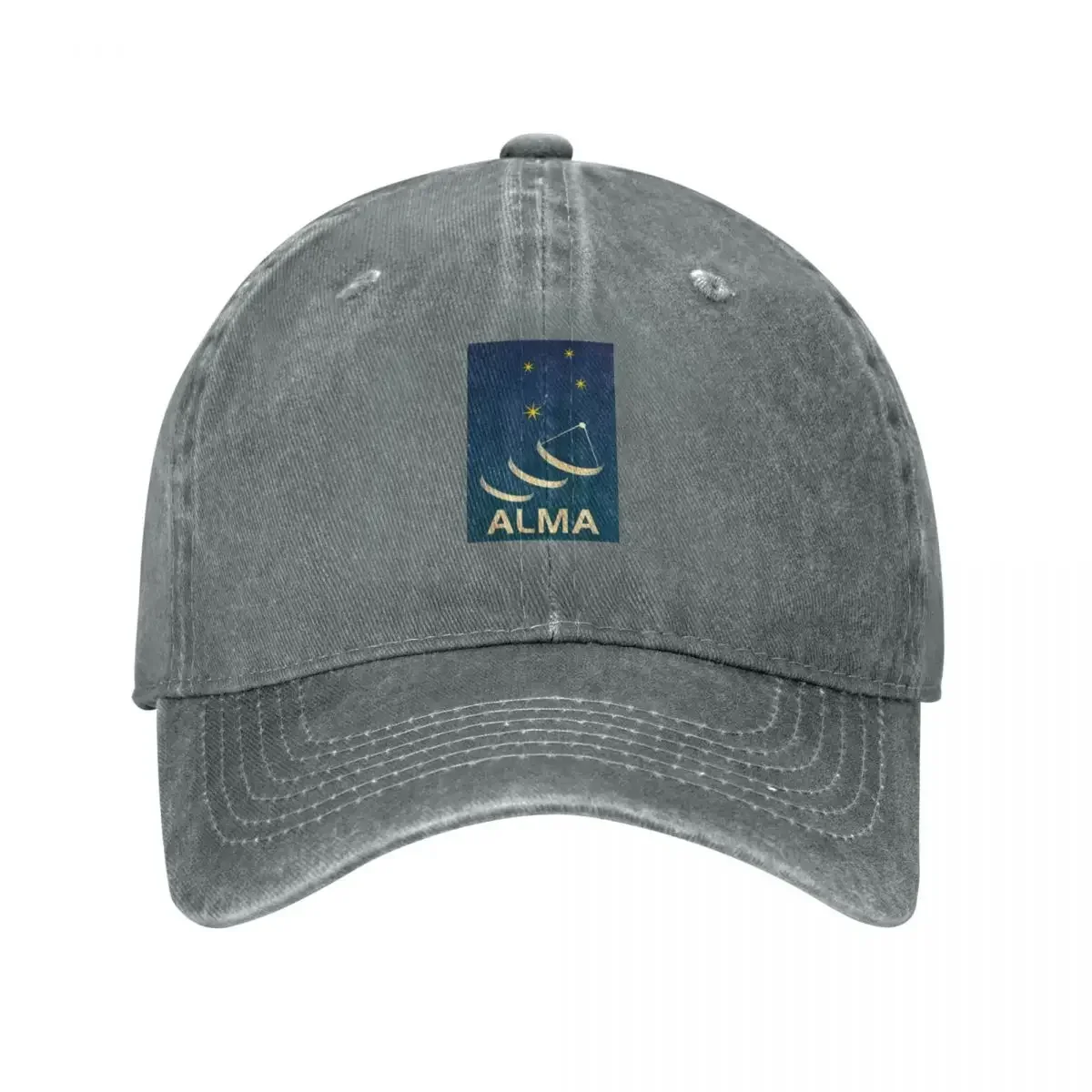 Atacama Large Millimeter Array logo - vintage look Baseball Cap Hat men cute Sun Cap |-F-| Women Men's