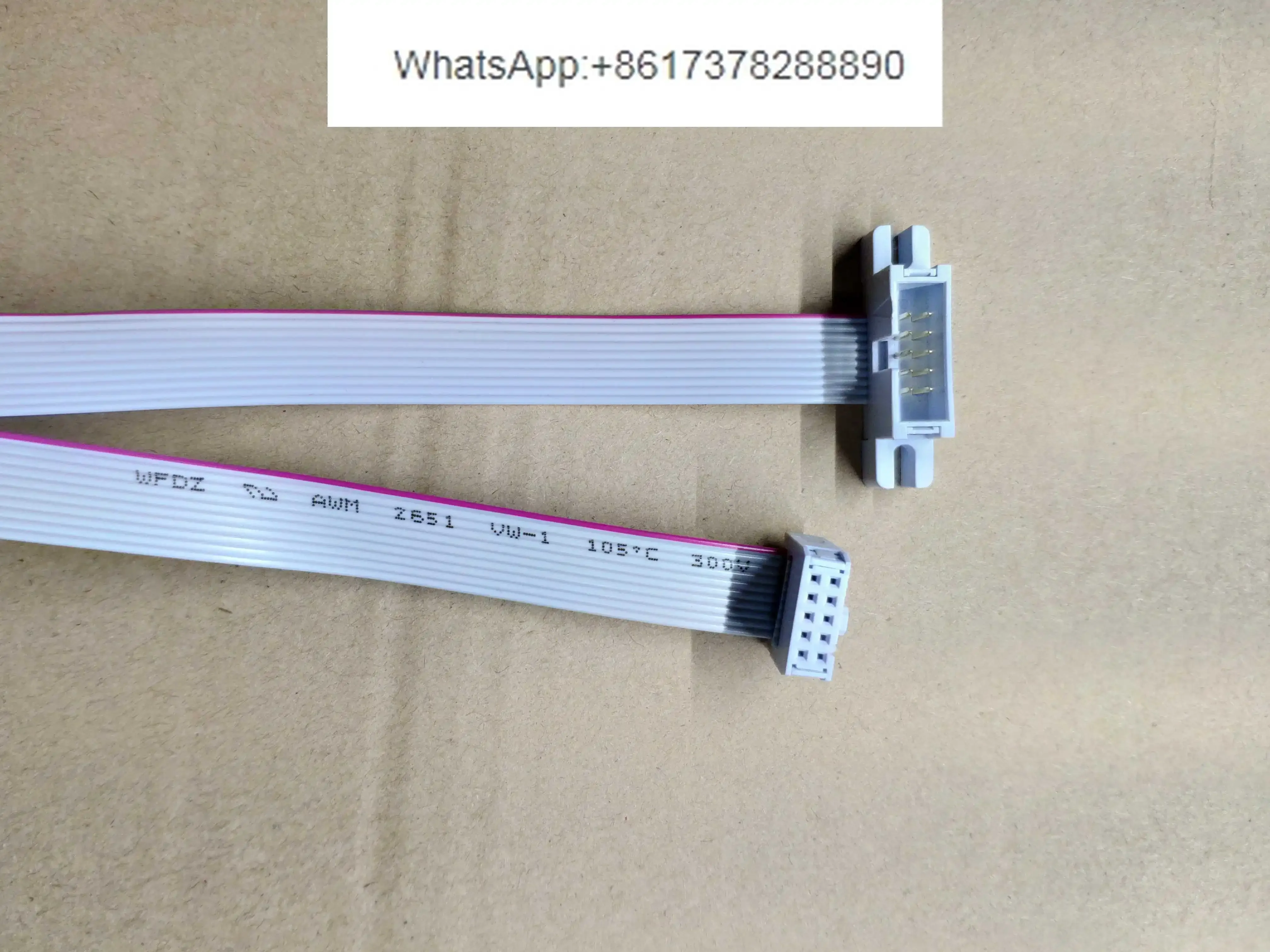 10-Pin 10-hole 10P10-core cable, inverter cable, extension cable, adapter cable with fixed bracket with ears