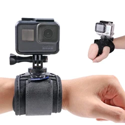 360 Degrees Rotation Wrist Strap Arm Strap Mount Wrist Band for GoPro 13 12 11 10 9 8 DJI Osmo Action 3 4 Xiaomi Yi 4K SJ4000