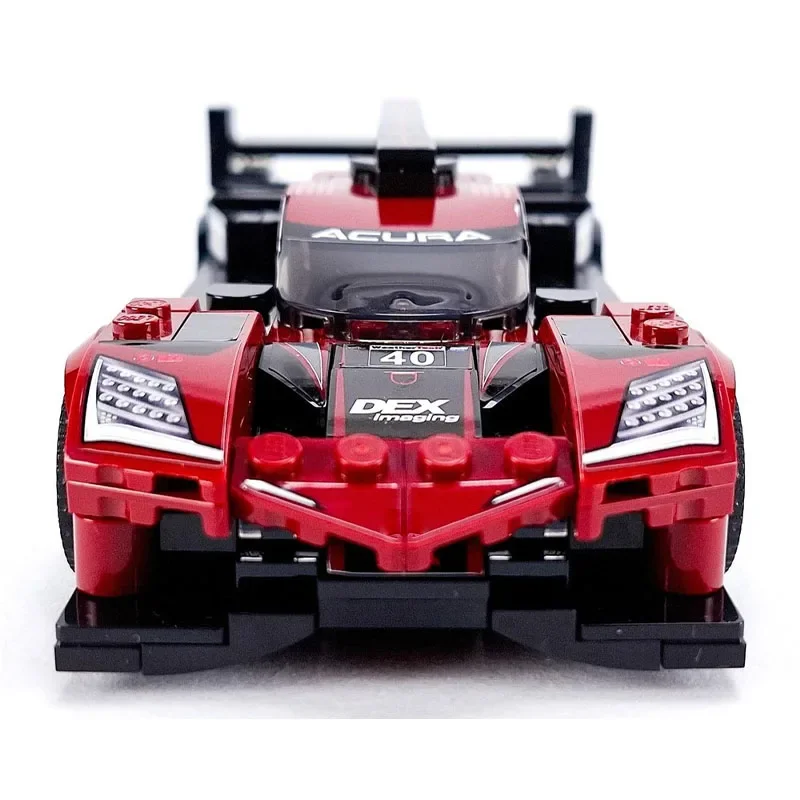 

MOC-208019 Новый классический ARX-06 GTP культовый спортивный автомобиль, модель гоночного блока, 322 деталей, детский строительный блок для мальчиков на день рождения