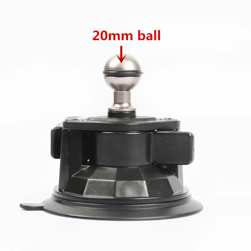 Suction Cup Base with 17mm/20mm/25mm Ball Head /1/4\