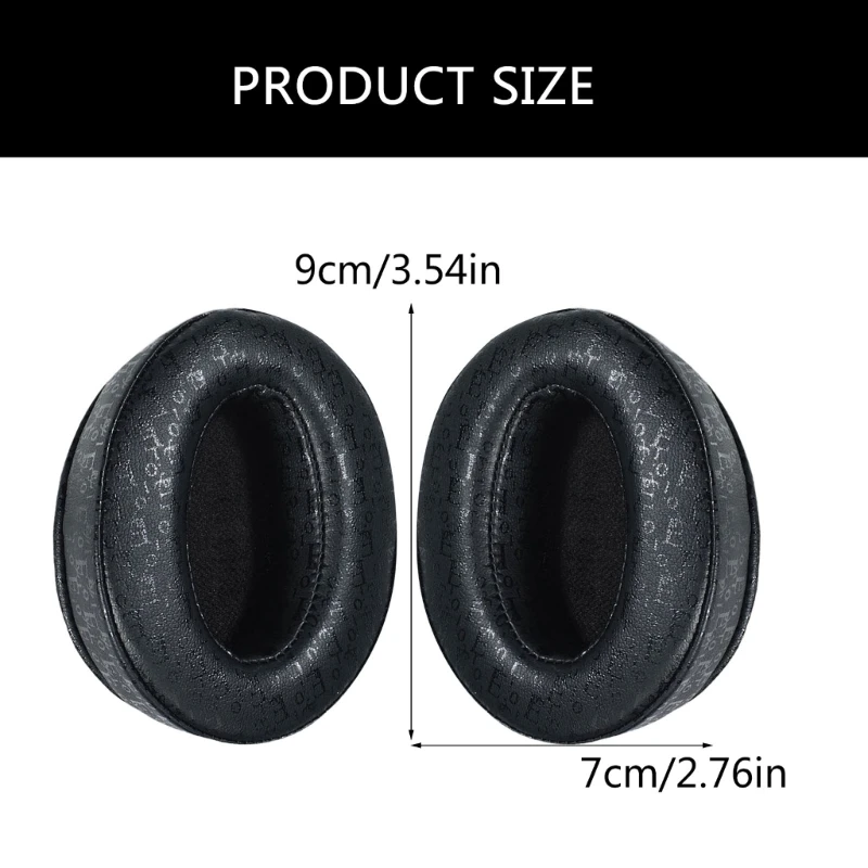 Orejeras de cuero proteico para auriculares Sennheiser Momentum 2,0, almohadillas suaves con esponjas, funda, almohadillas para los oídos, cojines para auriculares