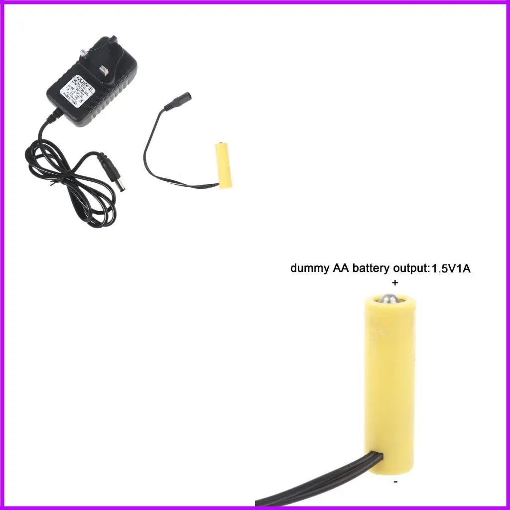 

AA Battery Repacement Eliminators 1.5V AA Battery Power Supply Adapter for Toy