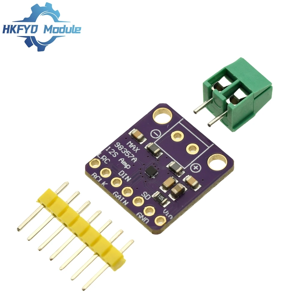 1-50 قطعة MAX98357A I2S مضخم الصوت من الفئة D - وحدة الطاقة الرقمية 3 وات لمكبرات الصوت التي تصنعها بنفسك وأنظمة الصوت الذكية