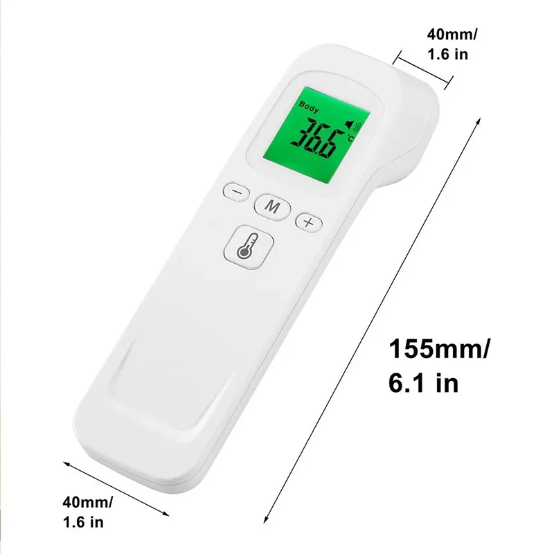 Baby Fast Fever Thermometer  LED Temperature Meter Forehead Digital Corporal Infrared Medical Degree Body Monitor