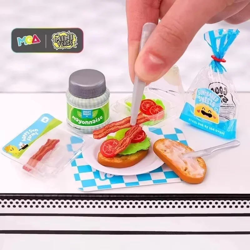 جديد Miniverse الشاي الحلوى الكرة 3rd الجنرال الكرة العمياء حقيقية اللعب منزل لعبة Miniverse لتقوم بها بنفسك لعبة جعلها سلسلة الغذاء الصغيرة صندوق غامض #6