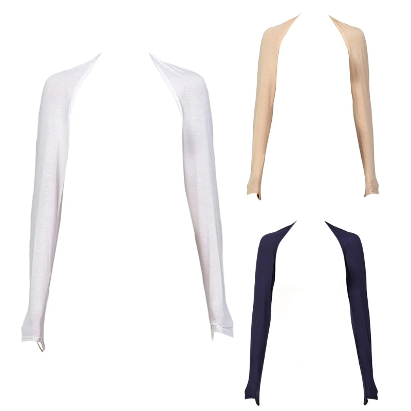 Fashion Sunproof Shawl Sleeves Outdoor Activity Shoulder Wrap with Long Sleeves K3KF