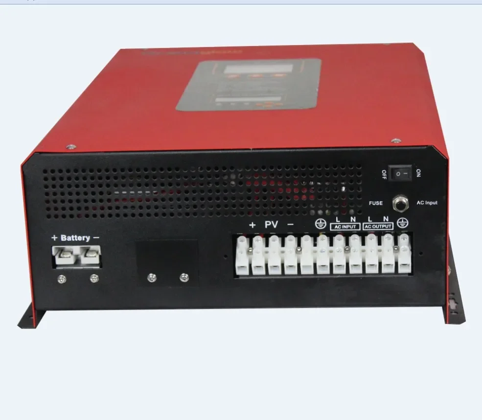 نوعية جيدة مخصصة خارج الشبكة MPPT 5kw العاكس للطاقة الشمسية دون بطارية