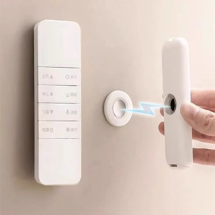 Remote control magnetic tape TV air conditioning remote wall storage no drilling wall mounted strong suction cup magnetics hook