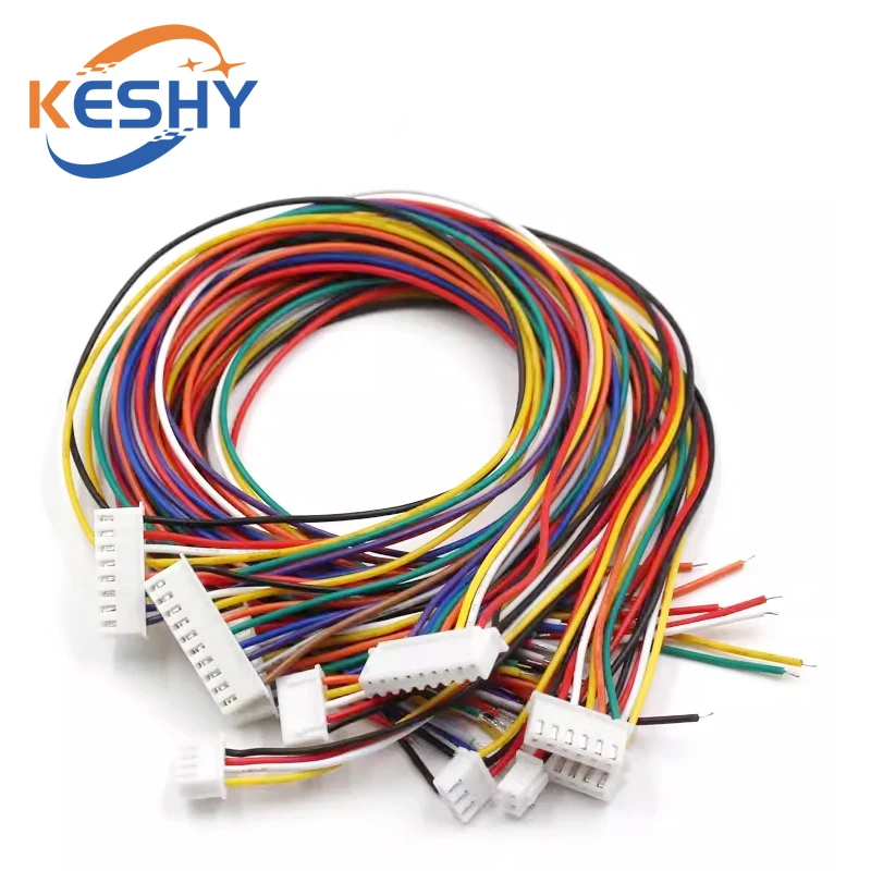 10PCS JST-XH XH 2.54 Wire Cable Connector 26AWG Lipo Balance Wire Extension Charged Cable Lead Cord for RC Lipo Battery Charger