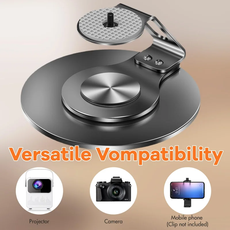 Table Projector Stand Projector Mount Brackets 1/4 Screw Interface Adjustable Projector Shelf Projector Holder for Home Office