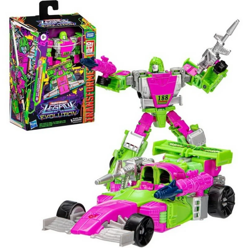 

[In Stock] Transformation Toys Legacy Series G2 Universe Autobot Mirage Deluxe Class Autobot Model Toy Poseable Action Figure