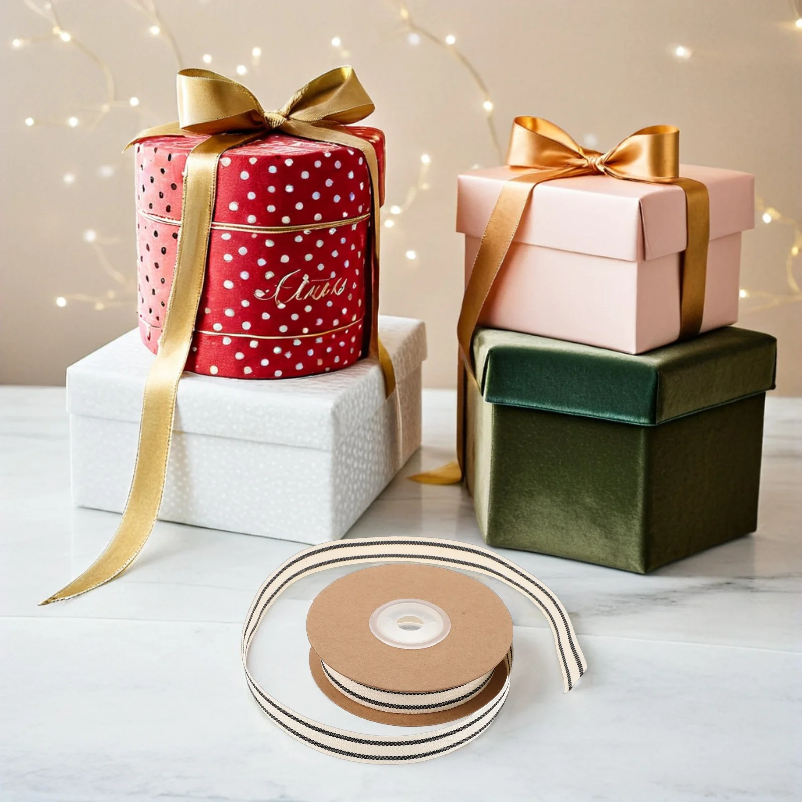 شريط من القطن الأسود Grosgrain على الوجهين مخطط مخيط لفة حرفية 1.5 سنتيمتر 10 ياردة لحفلات الزفاف في عيد الحب هدية ذاتية الصنع #6