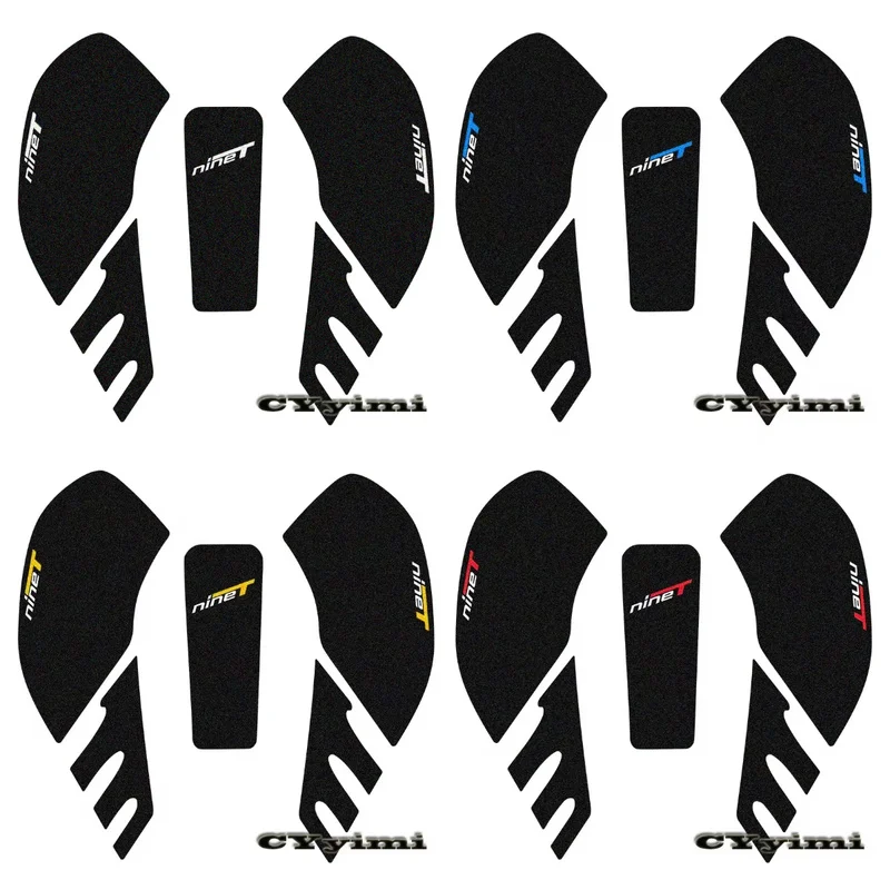 For  R nineT Motorcycle Tank Traction Pad Side Gas Knee Grip Protector Anti slip sticker 3M