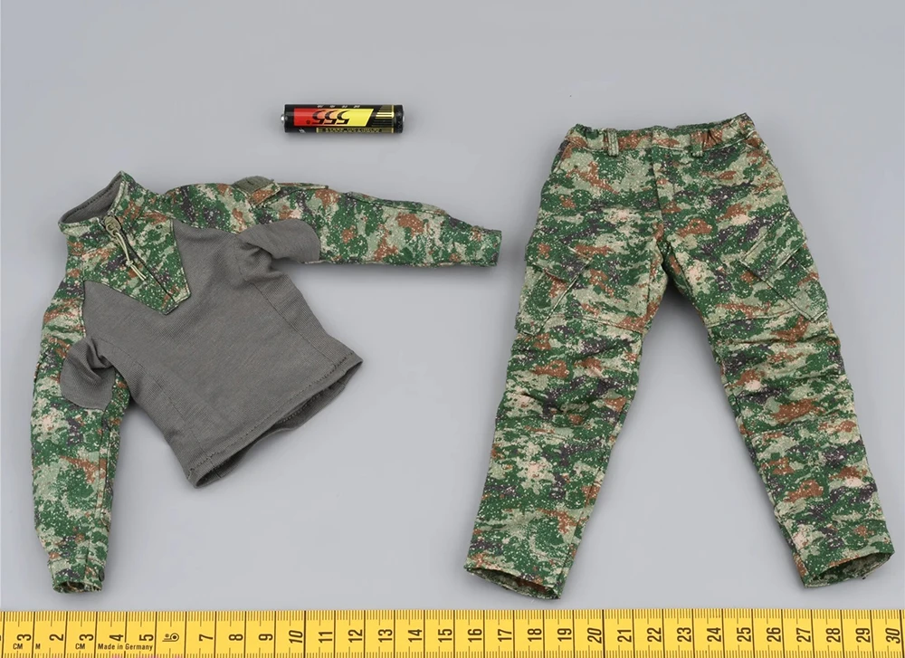 1/6 Soldierstory Asien Soldat Hübscher Kerl Mann Kleid Uniform Tops Hose Taille Gürtel Knie Pad Spielzeug Modell Für 12 "Action Figure SS134