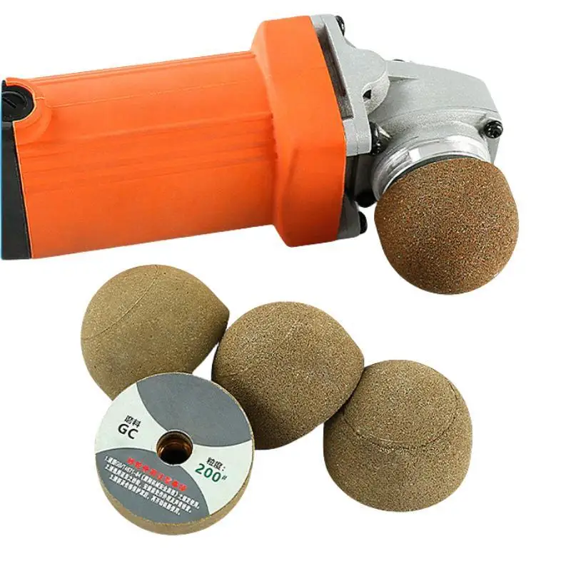 대리석 조약돌 내부 원형 버섯 그라인딩 헤드 돌 조각, 내부 구멍 다이아몬드 연마 그라인딩 휠