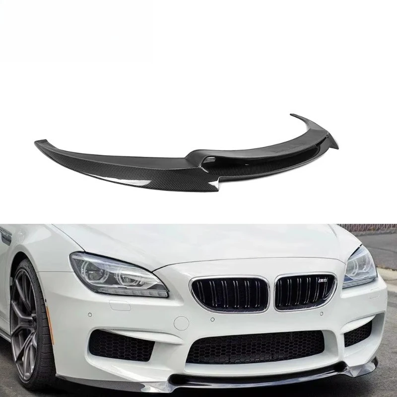 V Style Body Kits Carbon Fiber M6 Front Lip for BMW F06 F12 F13 2014Up