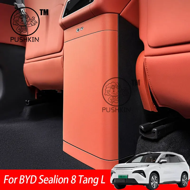 

For BYD Sealion 8 Tang L 2025 2026 Rear Fridge Anti-kick Mat Car Refrigerator Protector Interior Modification Accessories
