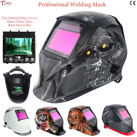 Auto Darkening Welding Helmet with Sensors TywelMaster