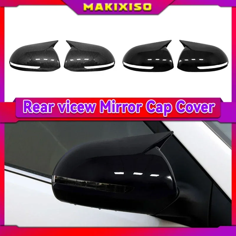 

For K2 Pegas 2011-2015 Rearview Mirror Cover Trim Rear view Mirrors Cover Sticker Auto Parts Car Styling