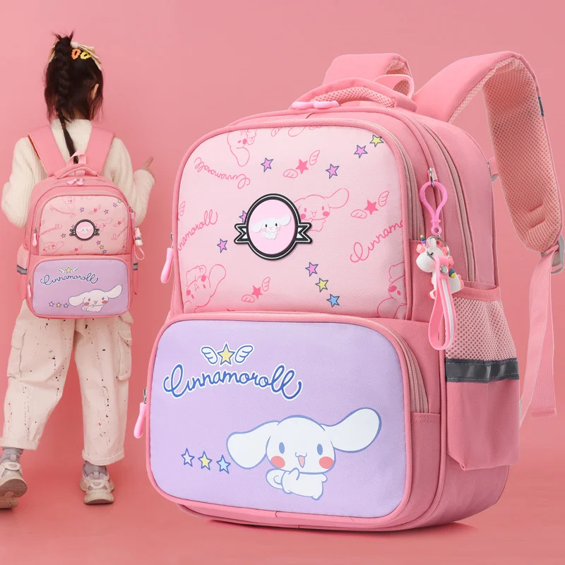 

Sanrio Jade Cinnamon Dog New Children's Backpack Cartoon Kulomi School Bag Cute Melody Printed Ridge Backpack