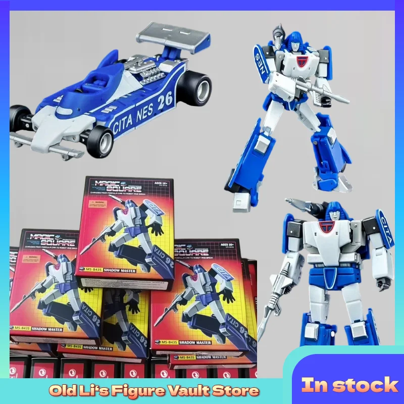 

In Stock Transformation Toy MS-TOYS MS-B43S Phantom F1 Racing Fine Painted Version Small Scale Boxed Toy Collection Gift
