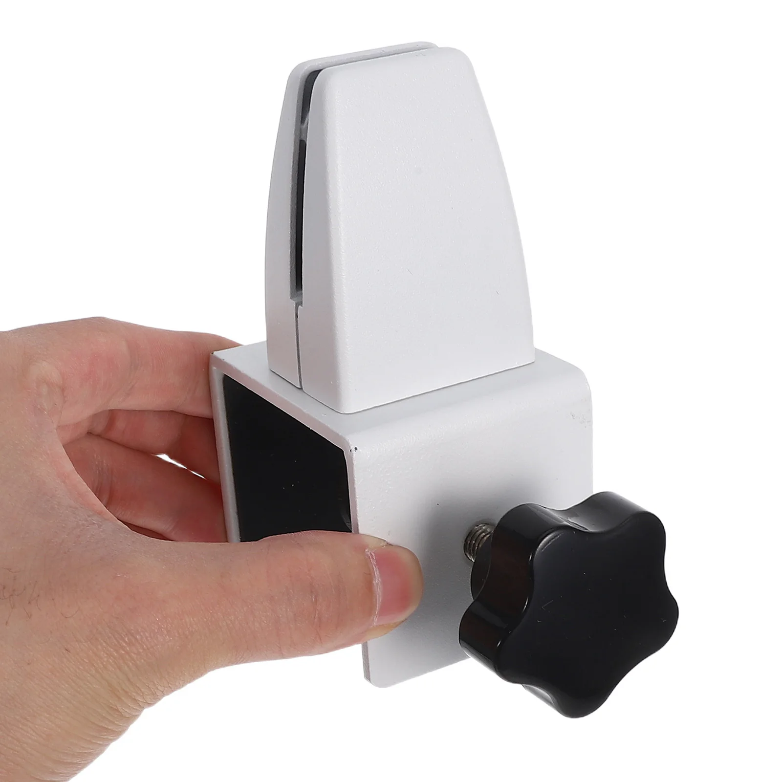 

Прочный алюминиевый зажим для перегородок с регулируемыми креплениями для столешницы, надежная установка стеклянных панелей, офисный стол-барьер