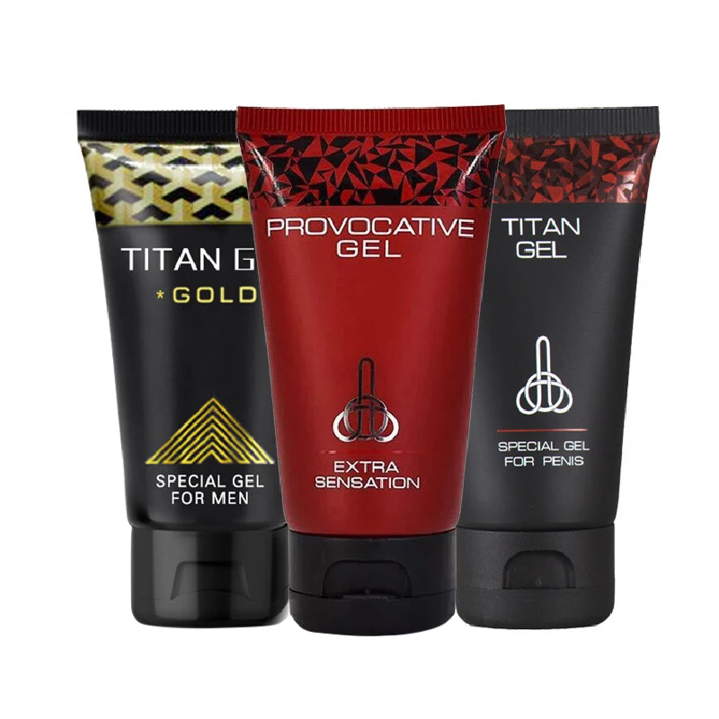 Óleo Essencial Do Corpo Russo Para Homens, Extensor De Alargamento, Creme De Massagem, TITAN GEL