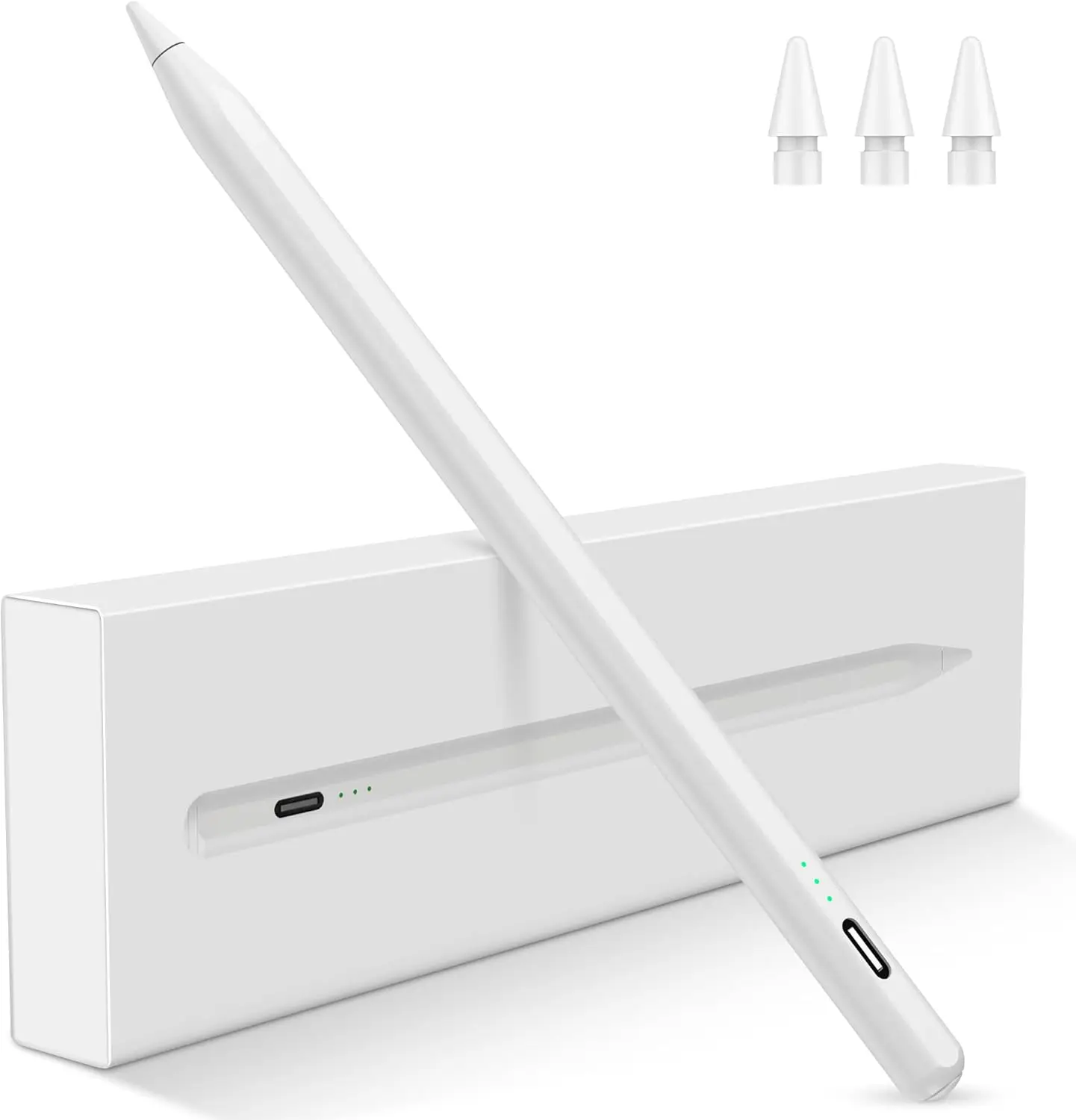 

Stylus Pen for iPad 2018-2026, 15 Min Fast Charge, Palm Rejection, Tilt Sensitivity