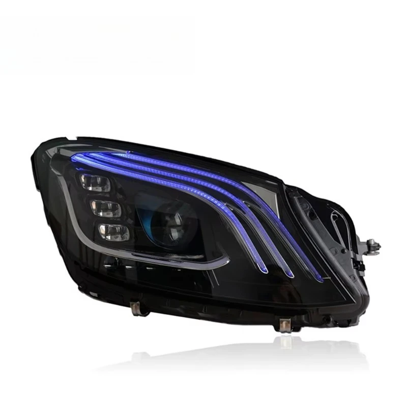 Styling Head Lamp for S-Class W222 2014-2017 LED Headlight Projector DRL 6000K 50W Front High Lumen