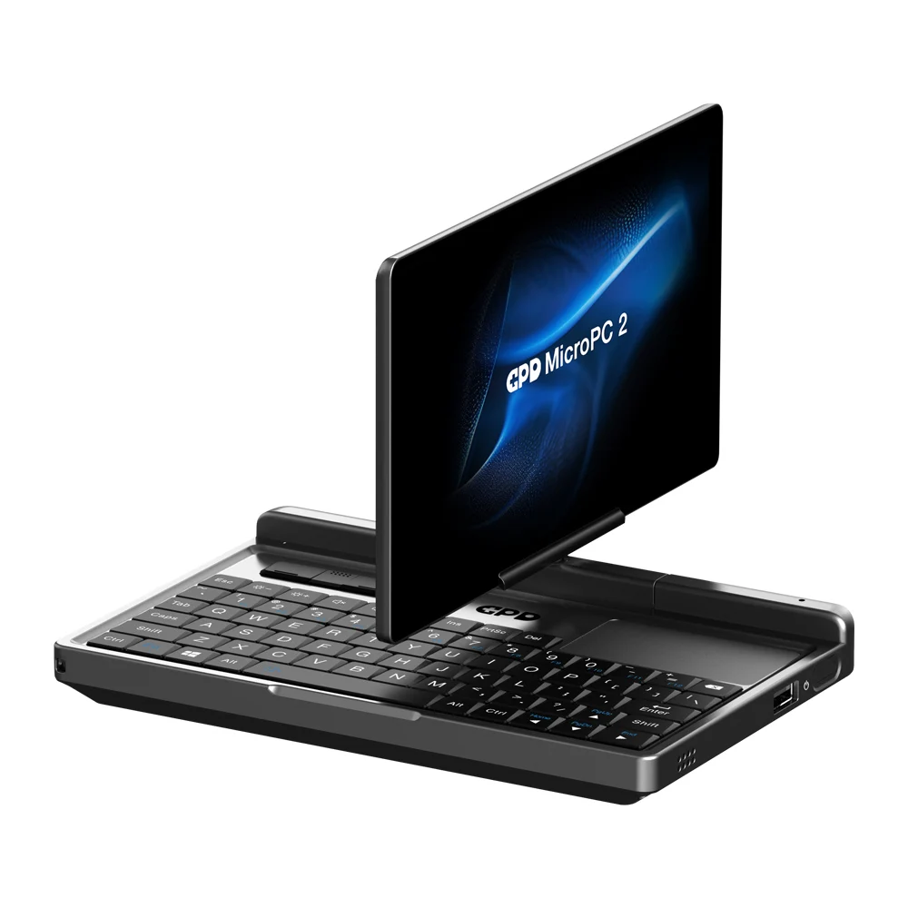 كمبيوتر محمول صغير بشاشة 7 بوصة GPD MicroPC 2 Intel ®   الأساسية ™   i3-N300 كمبيوتر محمول محمول بسعة 16 جيجابايت/512 جيجابايت ونظام التشغيل Windows 11