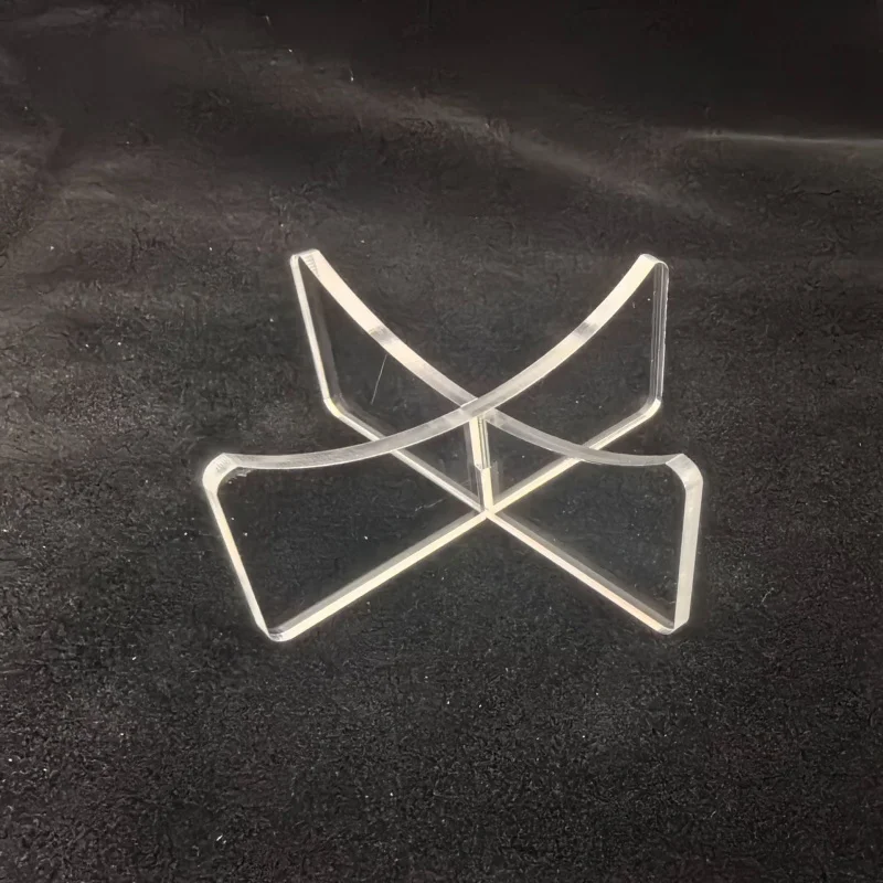 1pc 透明アクリルボールスタンド、ボールディスプレイスタンド、バスケットボール、ラグビー、サッカー、バレーボールおよびその他のボールスタンドベースに適しています。