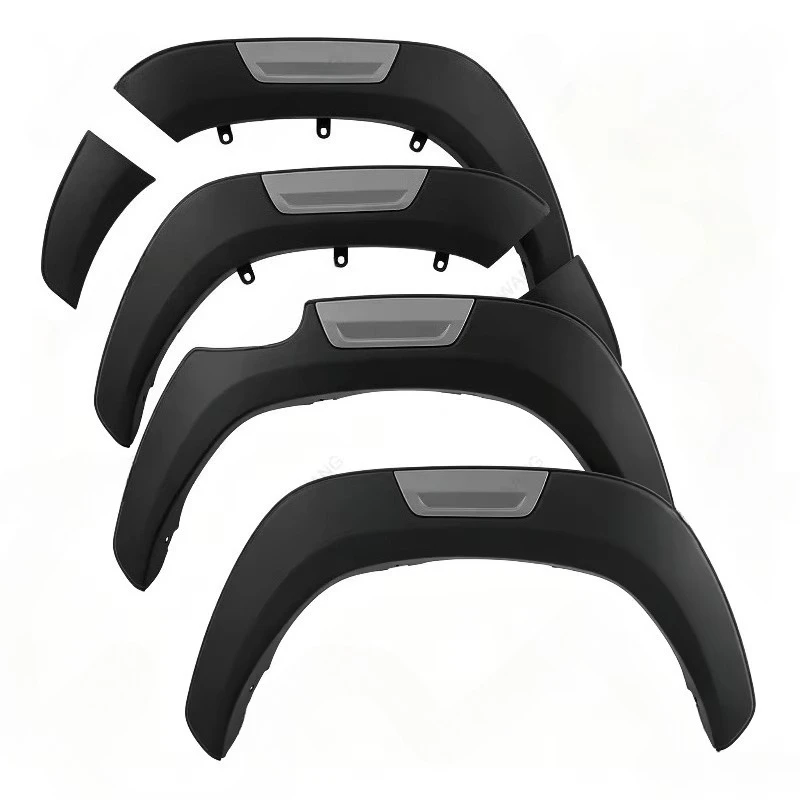 Stick-On Wheel Arch  Flares Wheel Eyebrow Trim, Aftermarket Exterior Accessories Fits Hilux 2015-2024 Pickup Truck