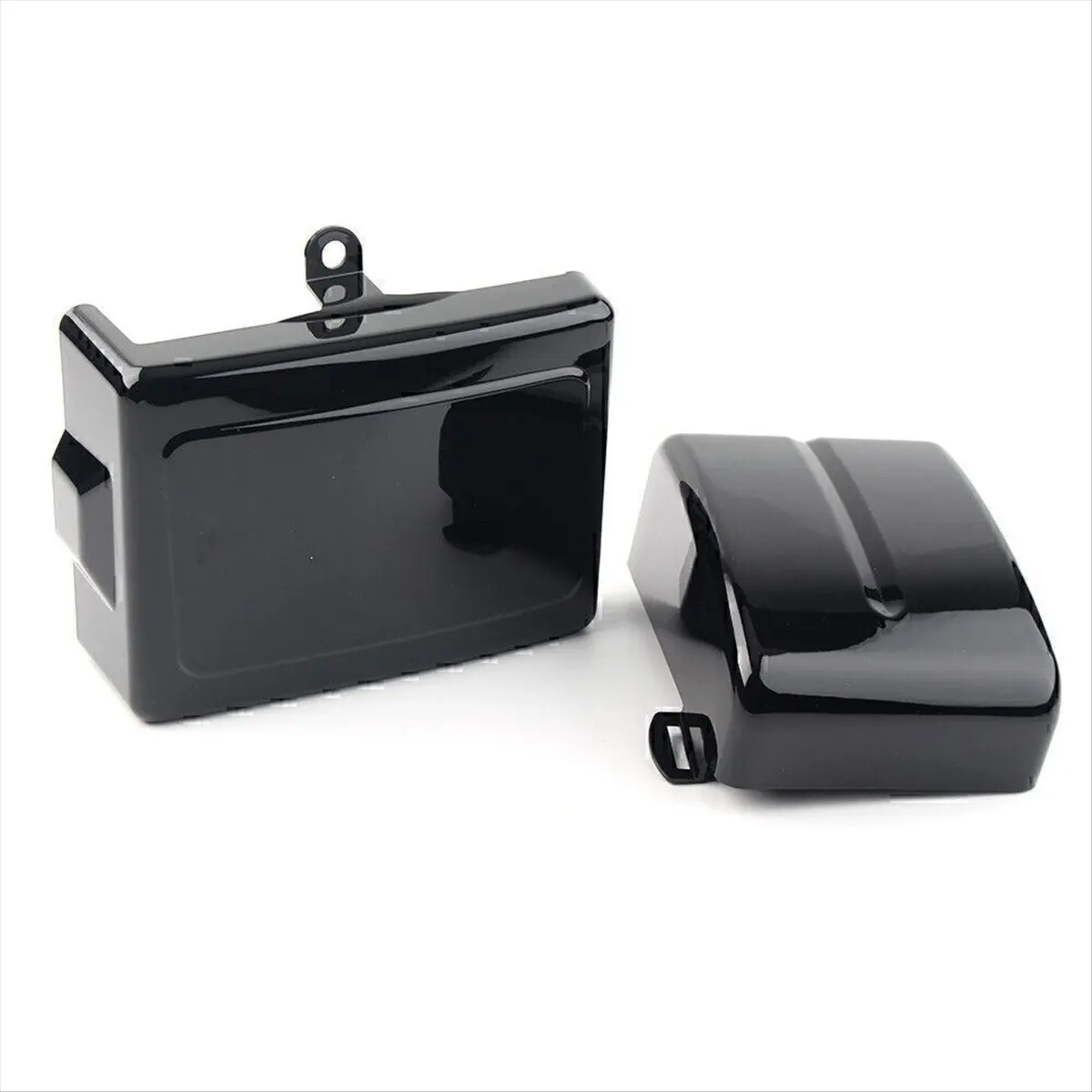 Super Sale Motorcycle Fairing Battery Side Cover for Harley Dyna Fat Bob Switchback FLD Super Wide Glide FXD FXDWG Street Bob view 3