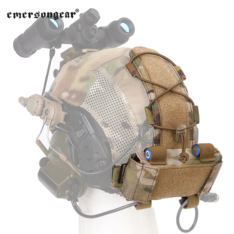 Bateria do hełmu Emersongear do etui w stylu MK1, torba taktyczna, pokrowiec na hełm, akcesoria do airsoftu, polowania, biwakowania, nylon, wyprzedaż 11.11