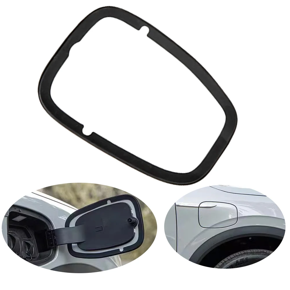 For BYD Atto 3 Yuan Plus 2022-2023 Car Charging Port Silica Gel Sealing Ring Dust Cover Charging Port Protective Ring