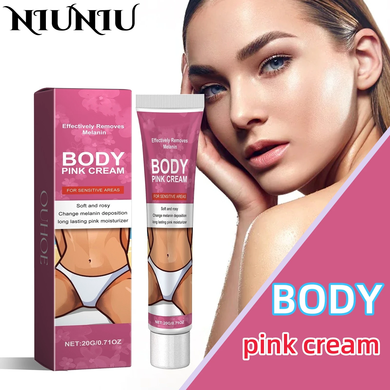 

Bleaching Body Cream Inner Thigh Private Parts Bleach Serum Brighten Butt Lightening Emulsion Intimate Area Brightening Cream