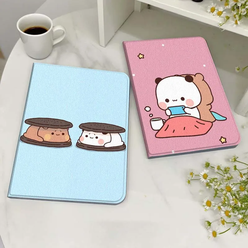 

Cute Bear Cartoon Gift For Xiaoxin Lenovo Tab Pad K11 K10 M10 P11 3rd Plus Pro Legion Y700 Y900 Gen4 2 Tablet Case