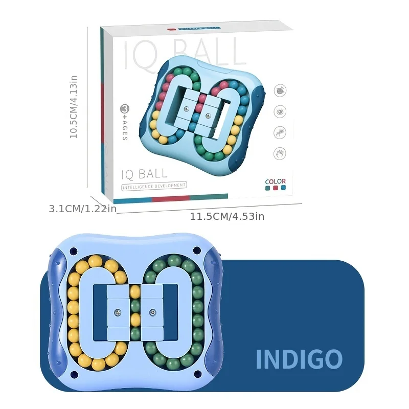 Quebra-cabeça magia grânulo rotativo desbloqueio brinquedo quebra-cabeça brinquedo crianças e adulto jogo inteligente montessori puzzle brinquedo presente das crianças