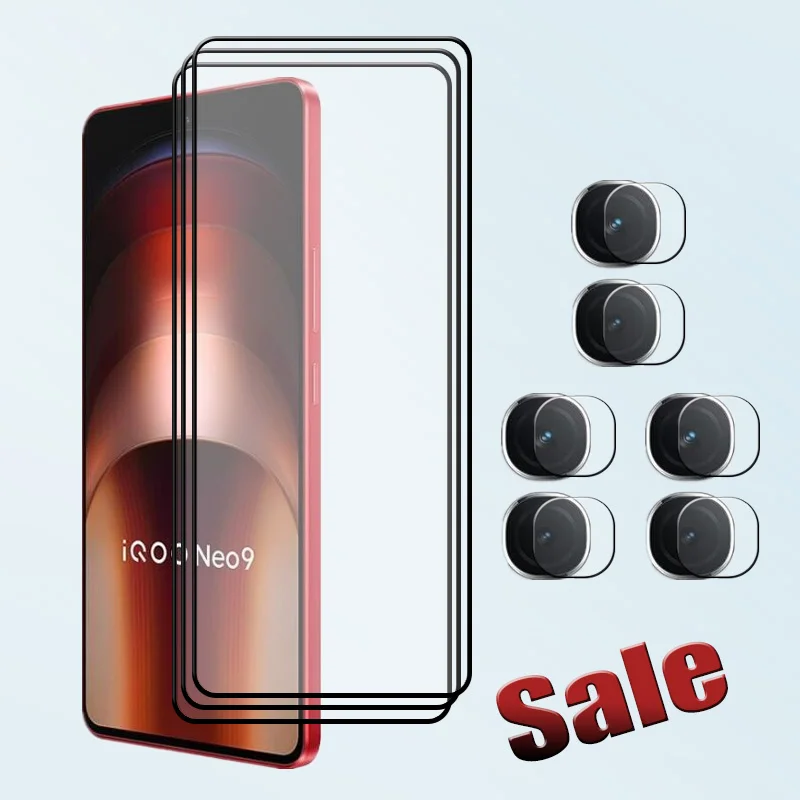 For VIVO IQOO Neo 9 Neo9 Pro Tempered Glass Anti-Scratch Shockproof Front film Soft Fiber Camera film For iqoo Neo 9