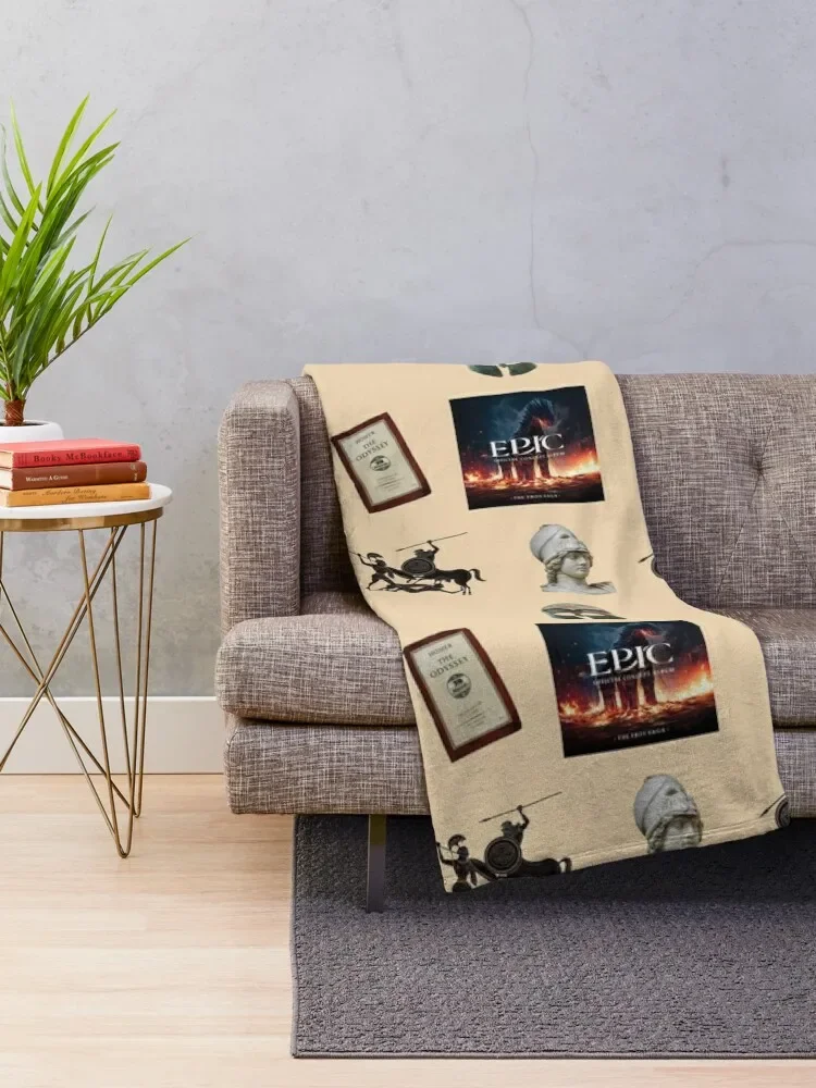 Epic the musical Troy saga pack Throw Blanket Hairy Sofas For Decorative Sofa Single Blankets