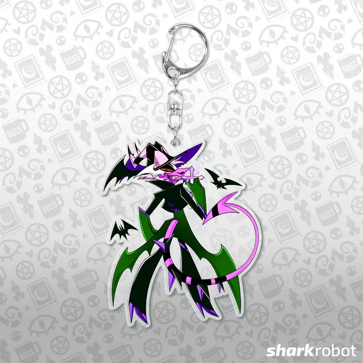 Ji E Lao Da KeyChain Men Anime Key Chain Women Acrylic Car Cosplay Japan Key Ring Pendant Party Phone Charm Kids Friends Gift