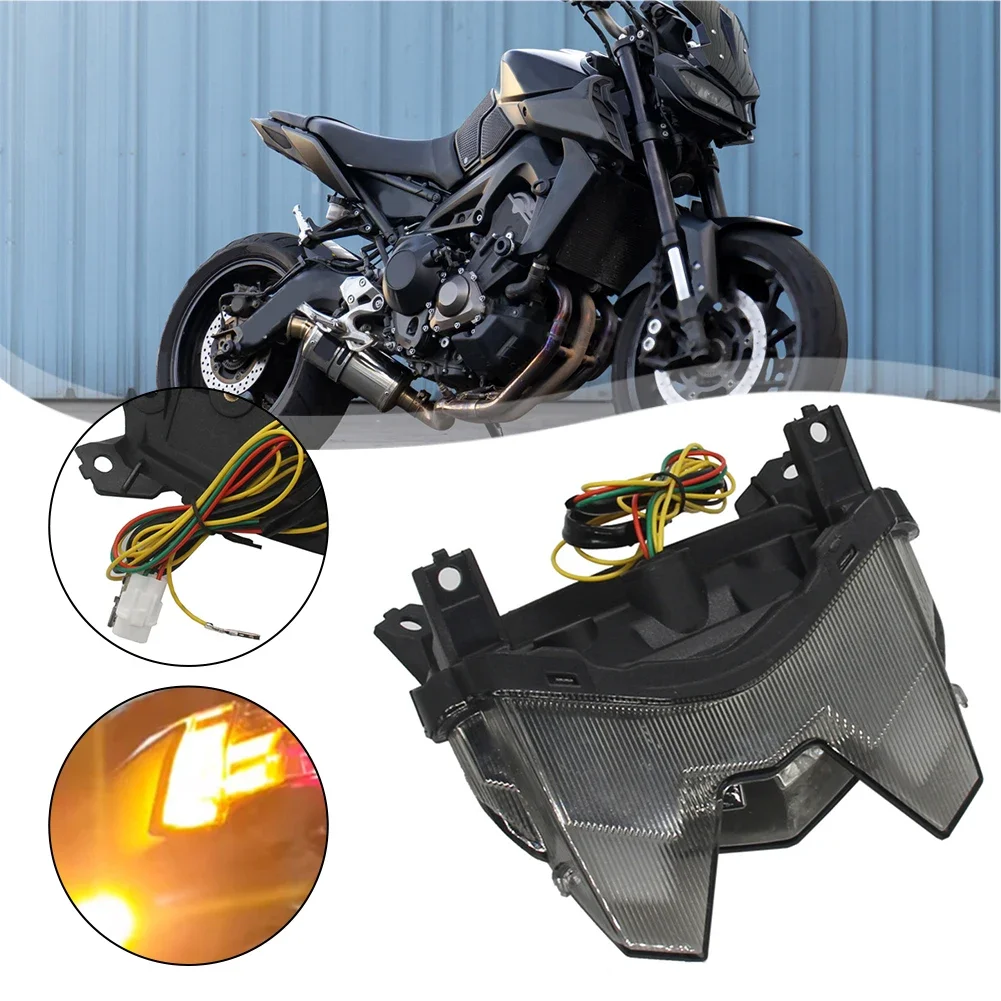 

Motorcycle Rear Signal Tail Light Brake Light For Yamaha MT-09 2017-2020 LED Taillight Rear Warning Turn Signal Indicator Lamp
