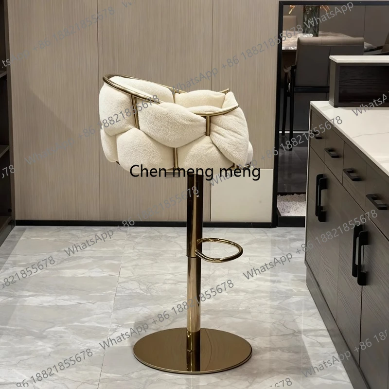 

Дизайнерские регулируемые барные стулья Accent: современные, минималистичные, для спальни, эстетичные, для отдыха, мебель для салона