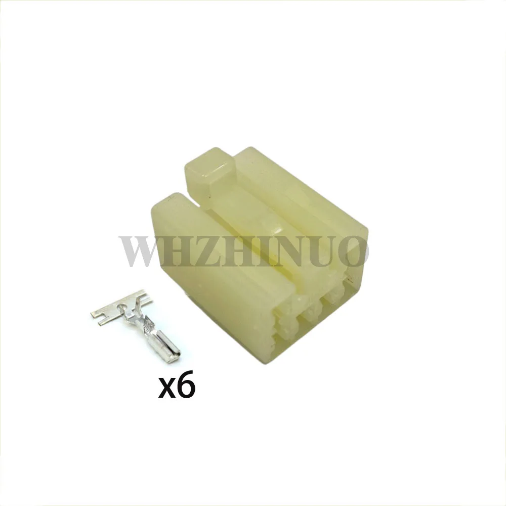 6 Way 3NTL6BSL05N  Female Audio Socket Tweeter Plug Auto Automotive Instrument Station Connector3NTL6BSL05N