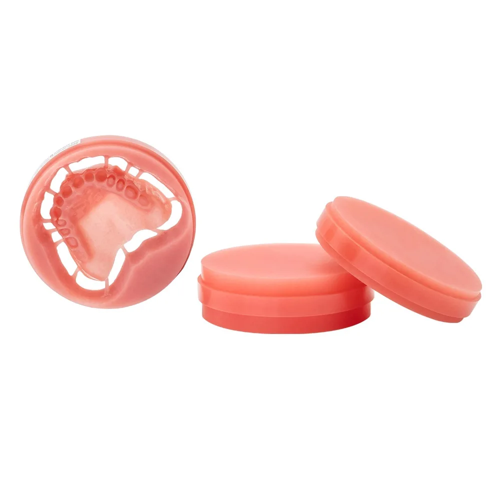 

CAD/CAM PMMA Block Dental PMMA Disc Pink Color OD98mm for CAD CAM System