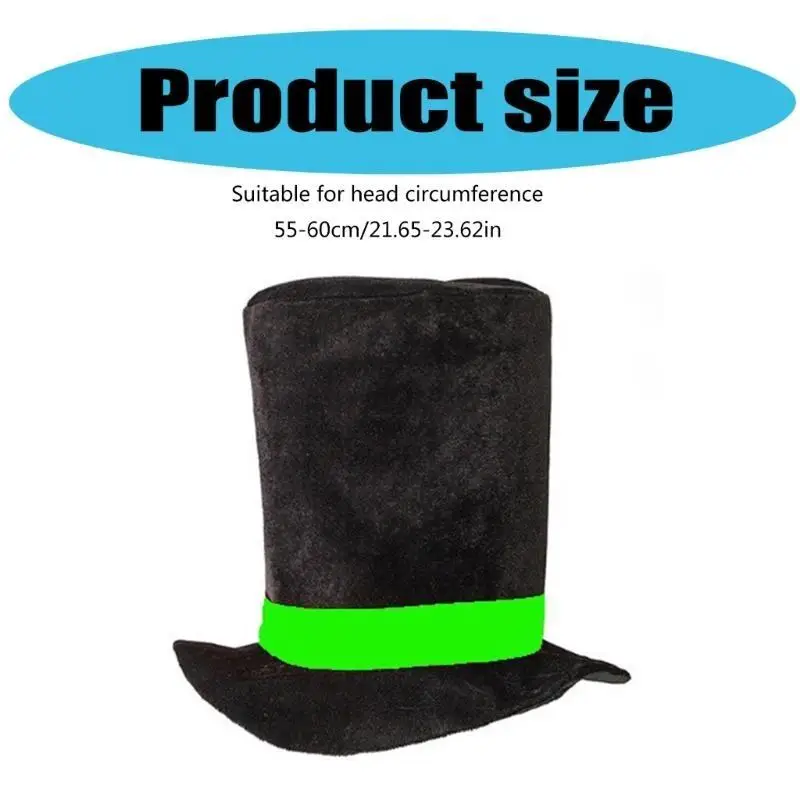 A52E Joyfulness Christmas Thick Hats Plush Christmas Hats Thickened Warm Santa Hats for Festives Event