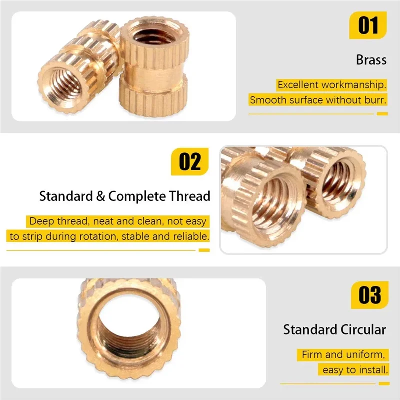 80 SZT. Mosiężne gwintowane wk – 3D Printing Ultem recenzja i cena