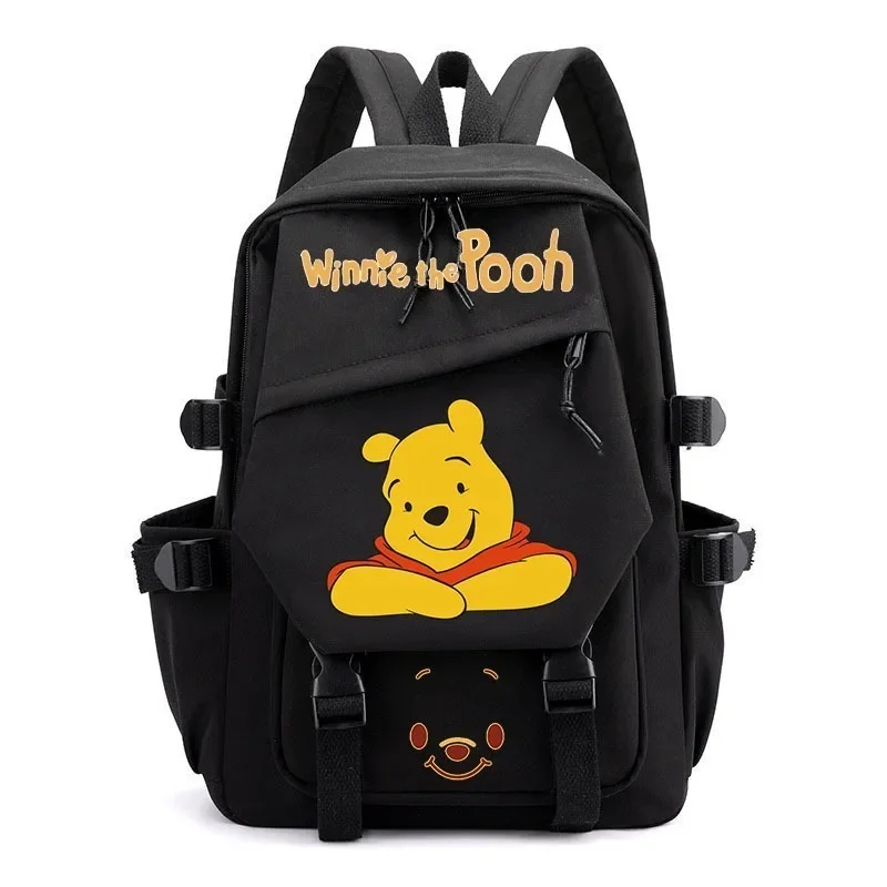 

Winnie Pooh Schoolbag Children's Backpack Student Cartoon Schoolbag Junior High School Students Campus Large Capacity Backpack